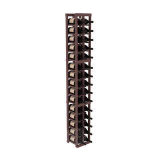 Elementcollection 2 Column Magnum Wood Wine Rack Walnut Stained