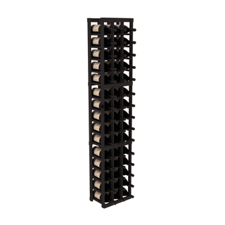Elementcollection 3 Column Magnum Wood Wine Rack Black Stained