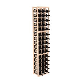 Elementcollection 3 Column Magnum Wood Wine Rack Unstained Element Collection