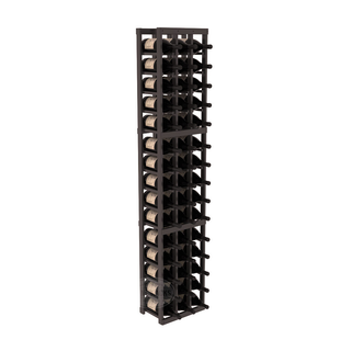 Elementcollection 3 Column Magnum Wood Wine Rack Black Stained