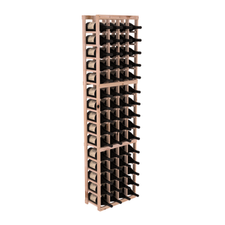 Elementcollection 4 Column Magnum Wood Wine Rack Unstained