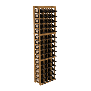 Elementcollection 4 Column Magnum Wood Wine Rack Oak Stained