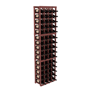 Elementcollection 4 Column Magnum Wood Wine Rack Cherry Stained