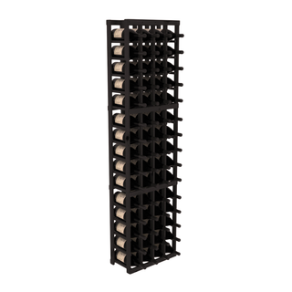 Elementcollection 4 Column Magnum Wood Wine Rack Black Stained