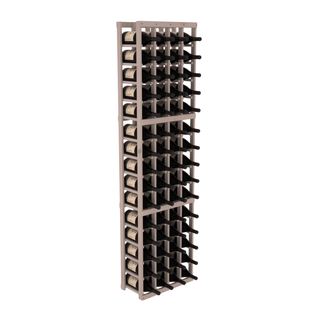 Elementcollection 4 Column Magnum Wood Wine Rack Greywash Stained