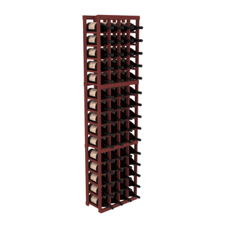 Elementcollection 4 Column Magnum Wood Wine Rack Cherry Stained