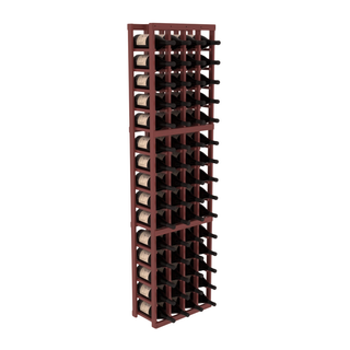 Elementcollection 4 Column Magnum Wood Wine Rack Cherry Stained