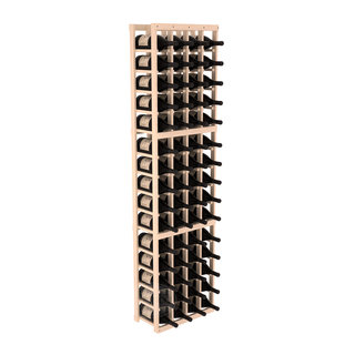 Elementcollection 4 Column Magnum Wood Wine Rack Unstained