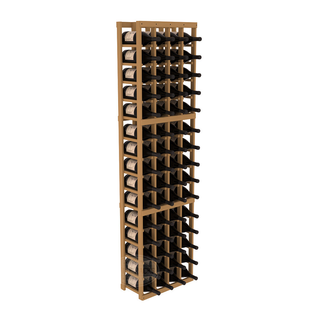 Elementcollection 4 Column Magnum Wood Wine Rack Oak Stained