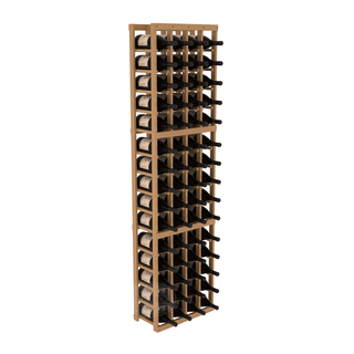 Elementcollection 4 Column Magnum Wood Wine Rack Oak Stained