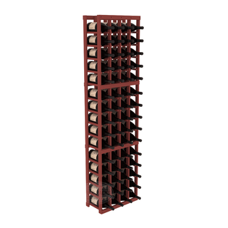 Elementcollection 4 Column Magnum Wood Wine Rack Cherry Stained