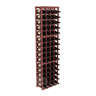 Elementcollection 4 Column Magnum Wood Wine Rack Cherry Stained