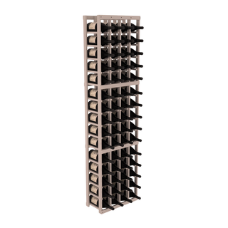 Elementcollection 4 Column Magnum Wood Wine Rack Greywash Stained