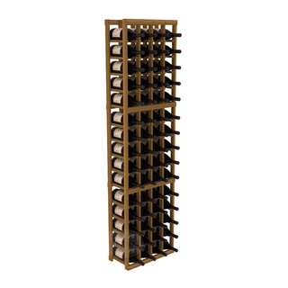 Elementcollection 4 Column Magnum Wood Wine Rack Oak Stained