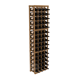 Elementcollection 4 Column Magnum Wood Wine Rack Oak Stained