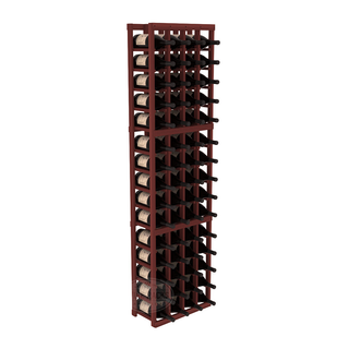Elementcollection 4 Column Magnum Wood Wine Rack Cherry Stained