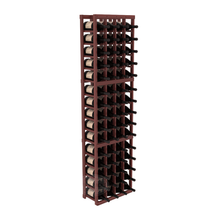 Elementcollection 4 Column Magnum Wood Wine Rack Cherry Stained