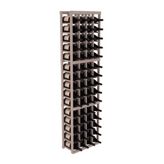 Elementcollection 4 Column Magnum Wood Wine Rack Greywash Stained