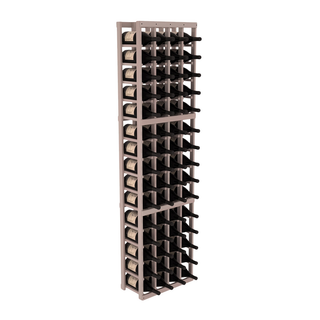 Elementcollection 4 Column Magnum Wood Wine Rack Greywash Stained