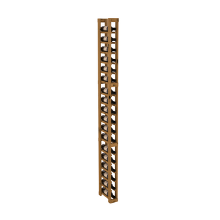Elementcollection 1 Column Split Wood Wine Rack Oak Stained