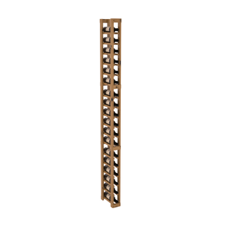 Elementcollection 1 Column Split Wood Wine Rack Oak Stained