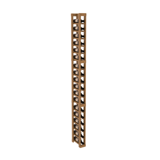 Elementcollection 1 Column Split Wood Wine Rack Oak Stained