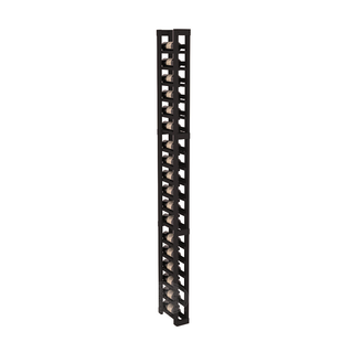 Elementcollection 1 Column Split Wood Wine Rack Black Stained
