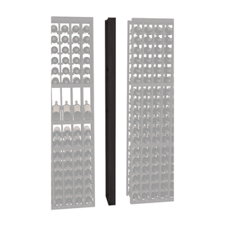 Elementcollection Fluted Column Spacer Black Stained