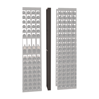 Elementcollection Fluted Column Spacer Black Stained
