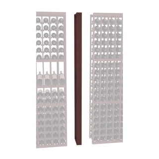 Elementcollection Fluted Column Spacer Walnut Stained
