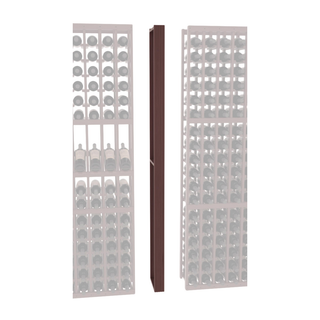 Elementcollection Fluted Column Spacer Walnut Stained