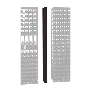 Elementcollection Fluted Column Spacer Black Stained