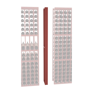 Elementcollection Fluted Column Spacer Cherry Stained