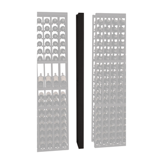Elementcollection Fluted Column Spacer Black Stained
