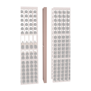 Elementcollection Fluted Column Spacer Greywash Stained