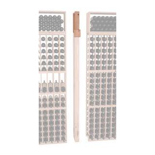 Elementcollection Fluted Column Extender Unstained
