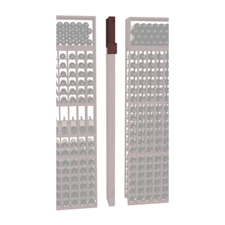 Elementcollection Fluted Column Extender Walnut Stained