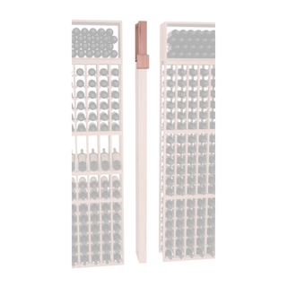 Elementcollection Fluted Column Extender Unstained