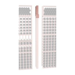 Elementcollection Fluted Column Extender Unstained