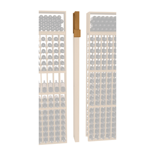 Elementcollection Fluted Column Extender Oak Stained