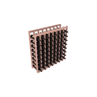 Elementcollection 8 Column Wood Wine Island Rack Unstained