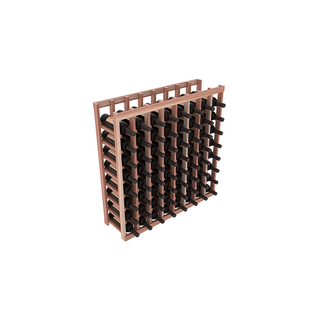 Elementcollection 8 Column Wood Wine Island Rack Unstained