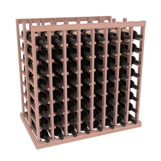 Elementcollection 8 Column Double Deep Wine Island Rack Unstained