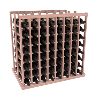 Elementcollection 8 Column Double Deep Wine Island Rack Unstained