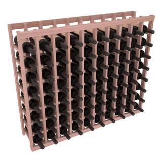 Elementcollection 10 Column Wood Wine Island Rack Unstained