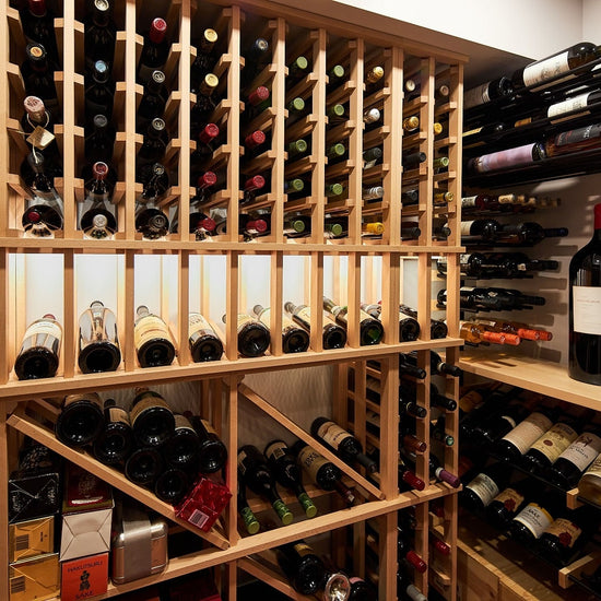 The Tasting Niche - 6 Foot Tall Precision Kit Wine Racking Display Set ...
