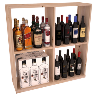 Elementcollection Liquor Solid Case Bin Unstained