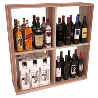 Elementcollection Liquor Solid Case Bin Unstained