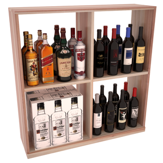 Elementcollection Liquor Solid Case Bin Unstained