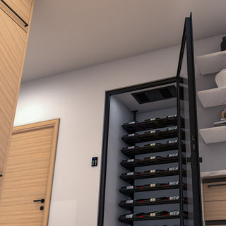 WhisperKOOL Recessed Ceiling Mount Mini Split Wine Cellar Refrigeration System